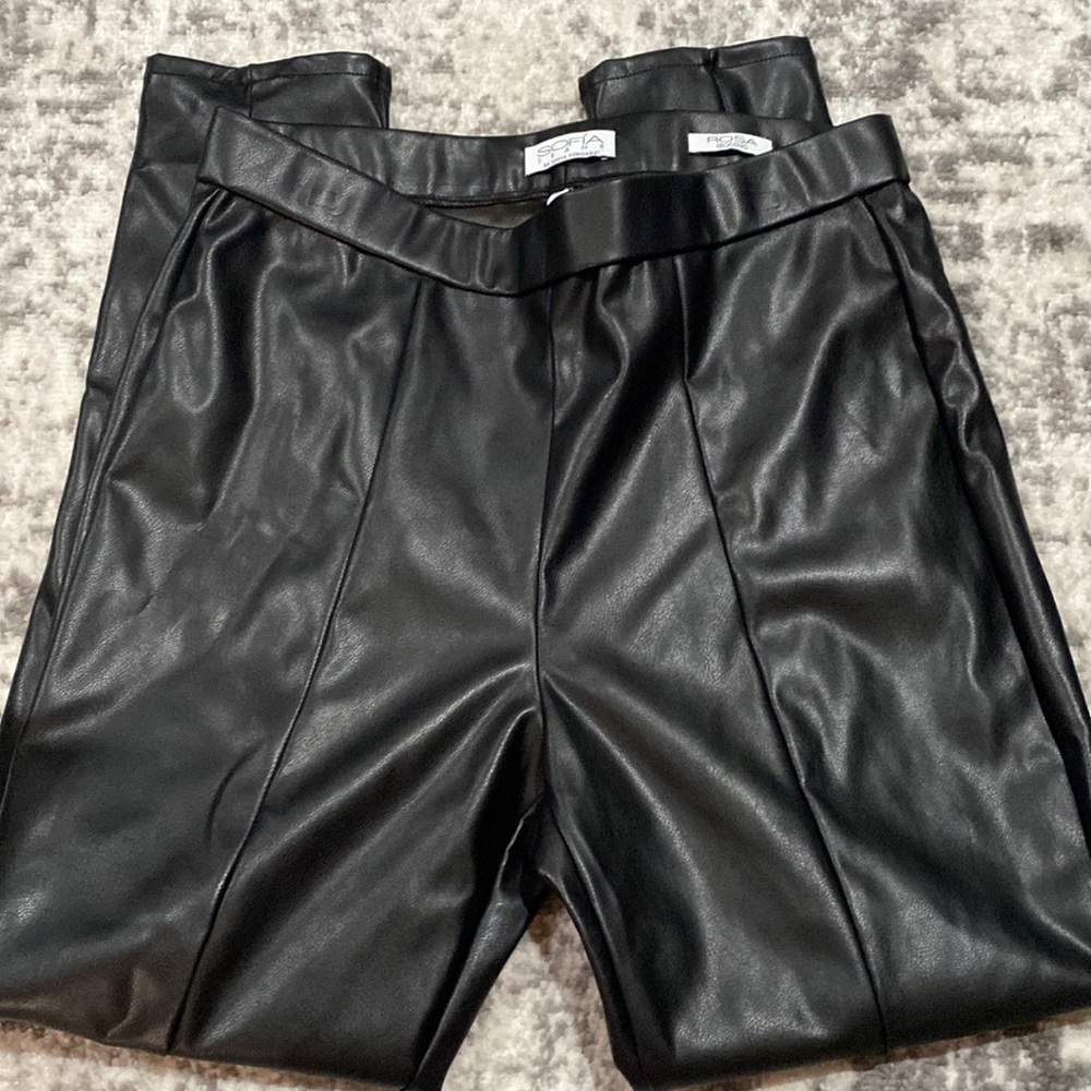 Women’s Faux Leather Leggings